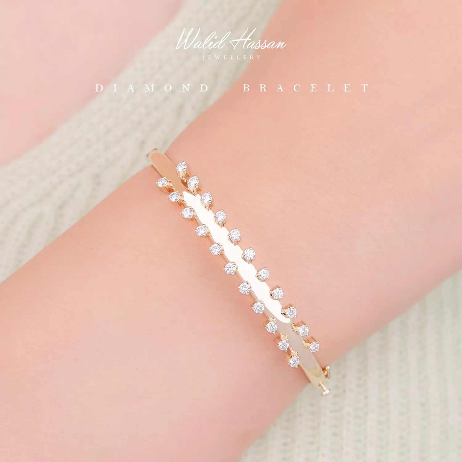 diamond bangle  hover image