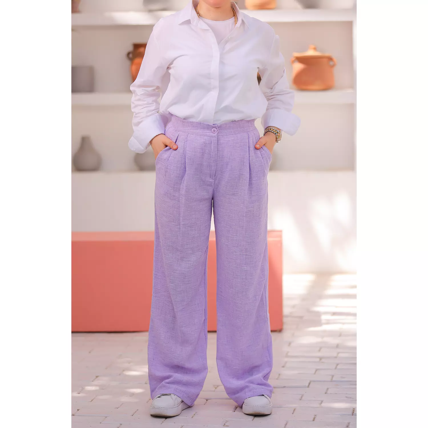 Linen Pants 8