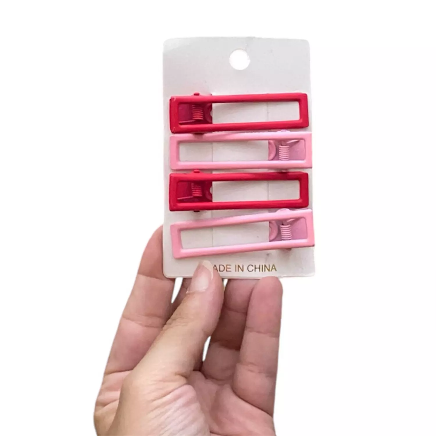 Pink Love 4 Pc Hair Pin Set hover image