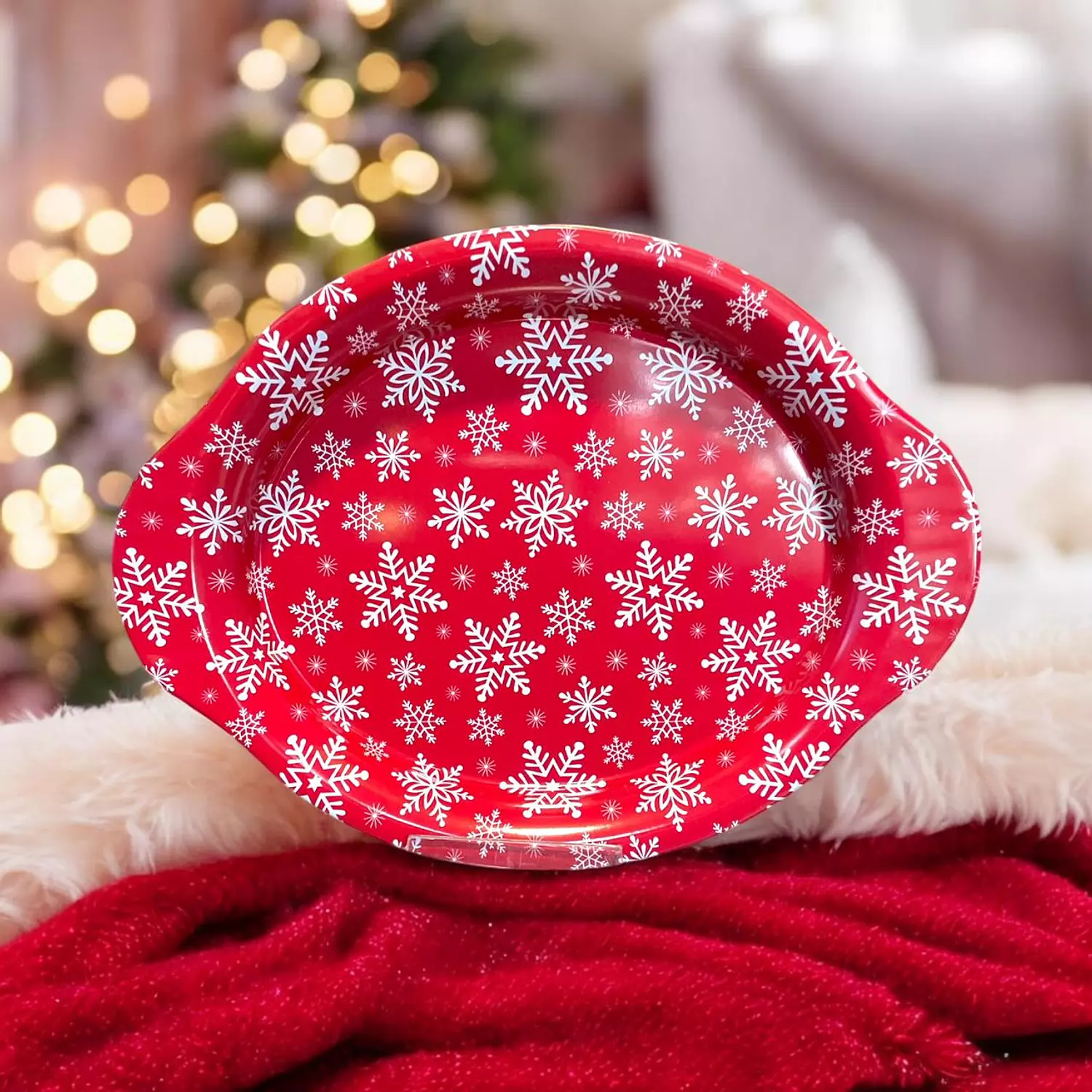 Christmas metal tray 3