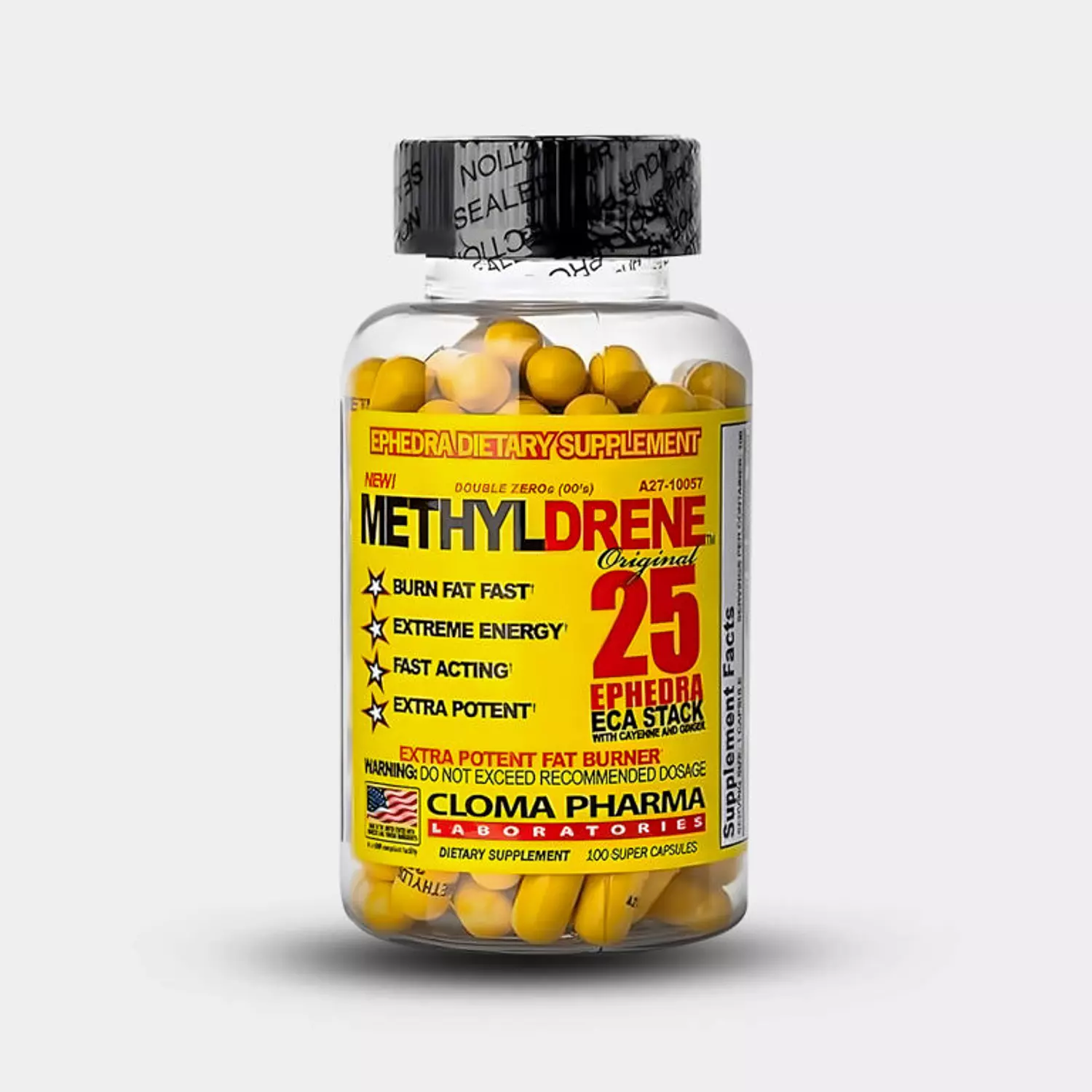 Cloma Pharma Methyldrene-25 fat burner hover image