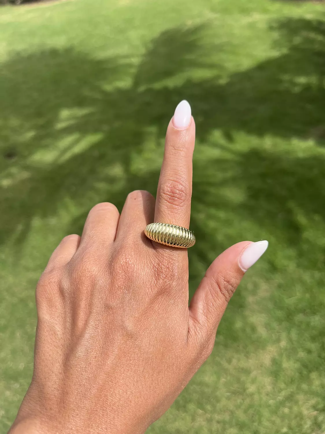 Chunky Gold Ring-2nd-img