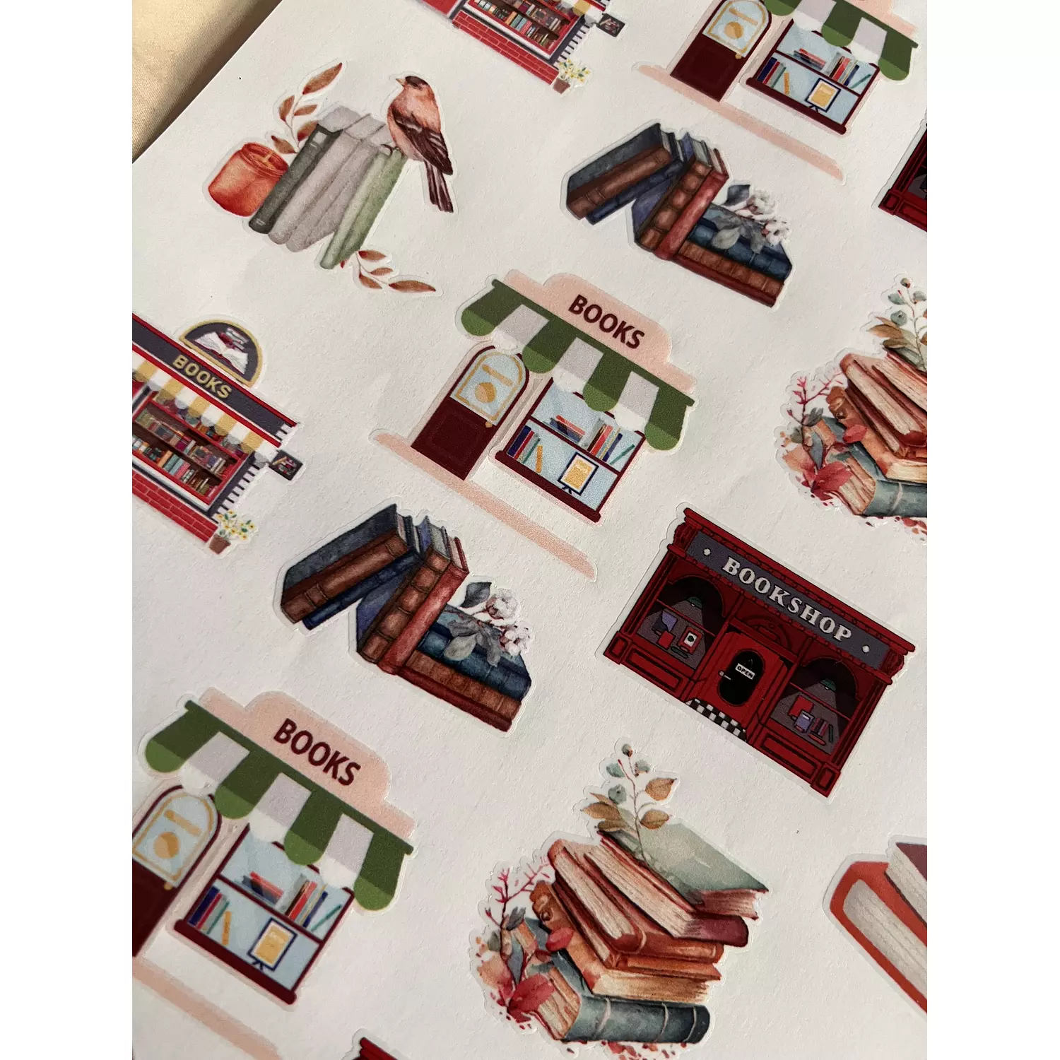 Book Lovers Stickers Pack 10