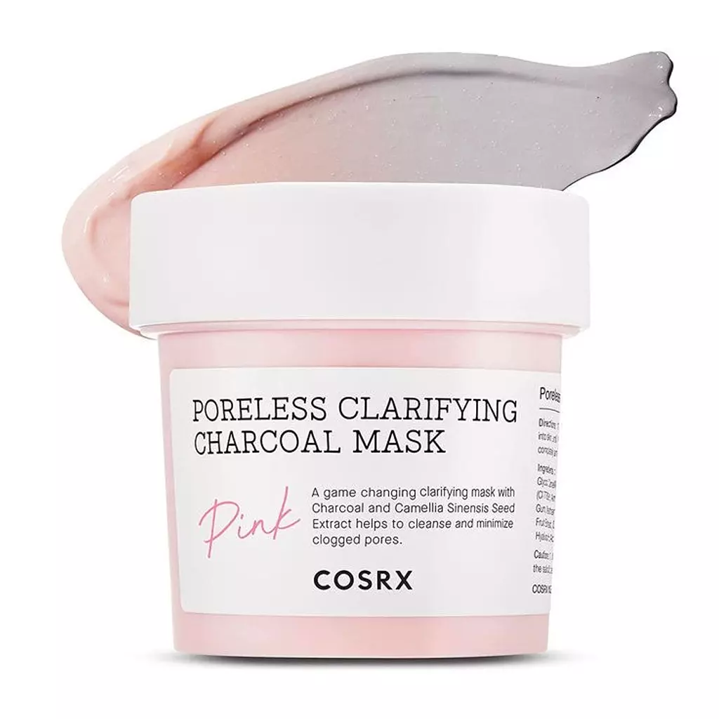 COSRX - Poreless Clarifying Charcoal Mask Pink