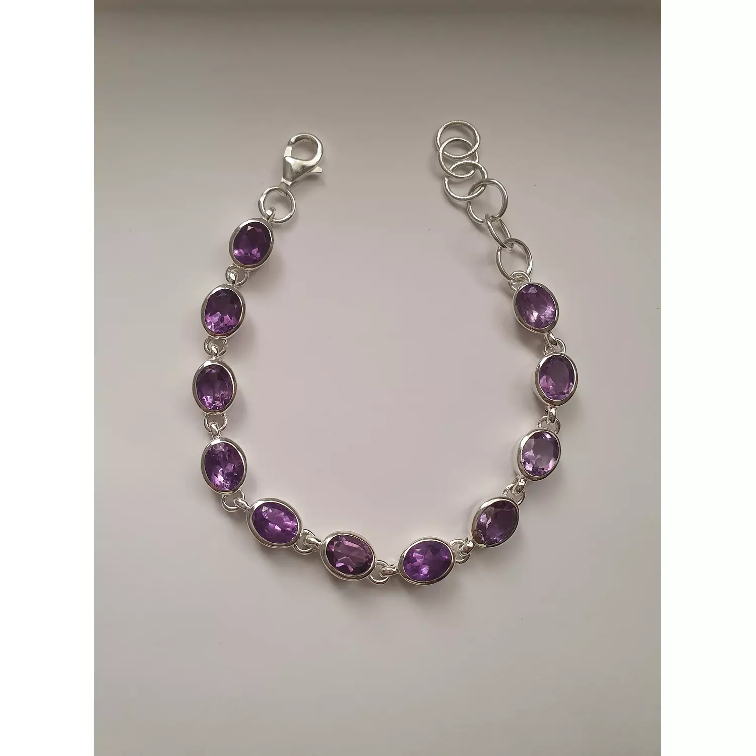 Amethyst bracelet 1