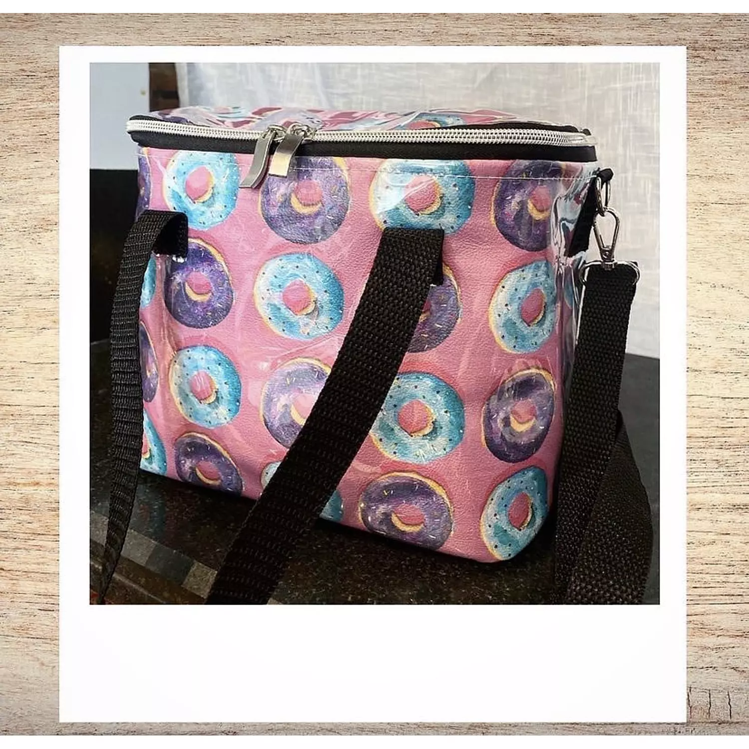 Pink Donut Family Lunchbag (by Order) 2