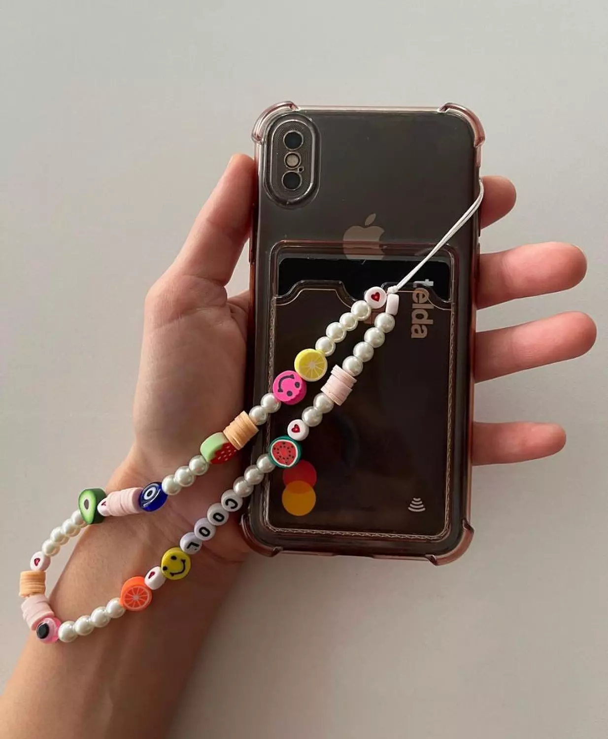 Pearly Colorful Phone Charm-2nd-img