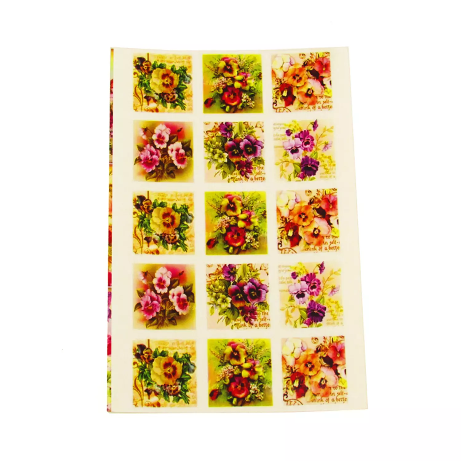 Stickers With Stamp design A5 2