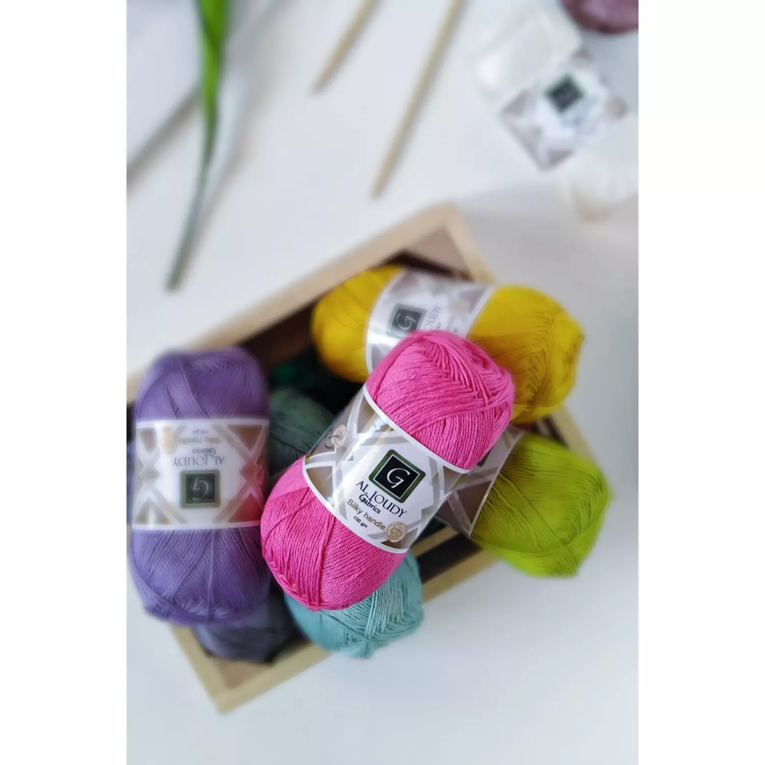 Crochet Cotton Yarn hover image