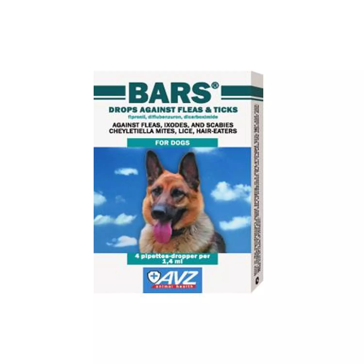 BARS® CLASSIC DROPS AGAINST FLEAS AND TICKS FOR DOGS hover image