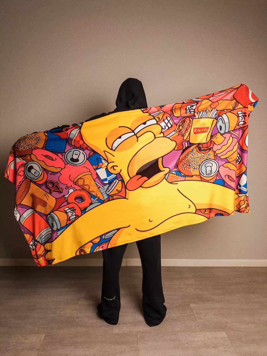 Lazy Simpson Blanket 1