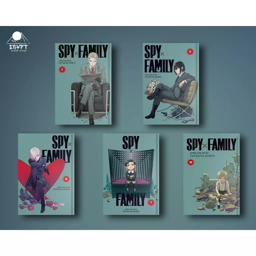 Spy x Family (12 available volumes) 