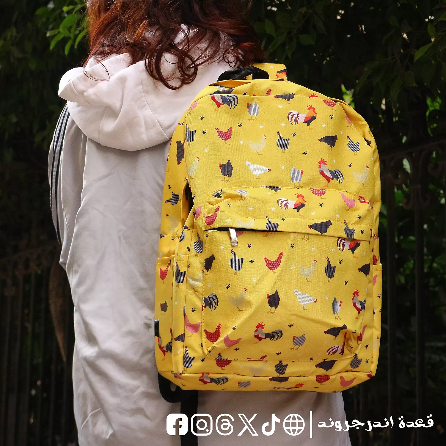 Chickens 🐓 Backpack 🎒 hover image