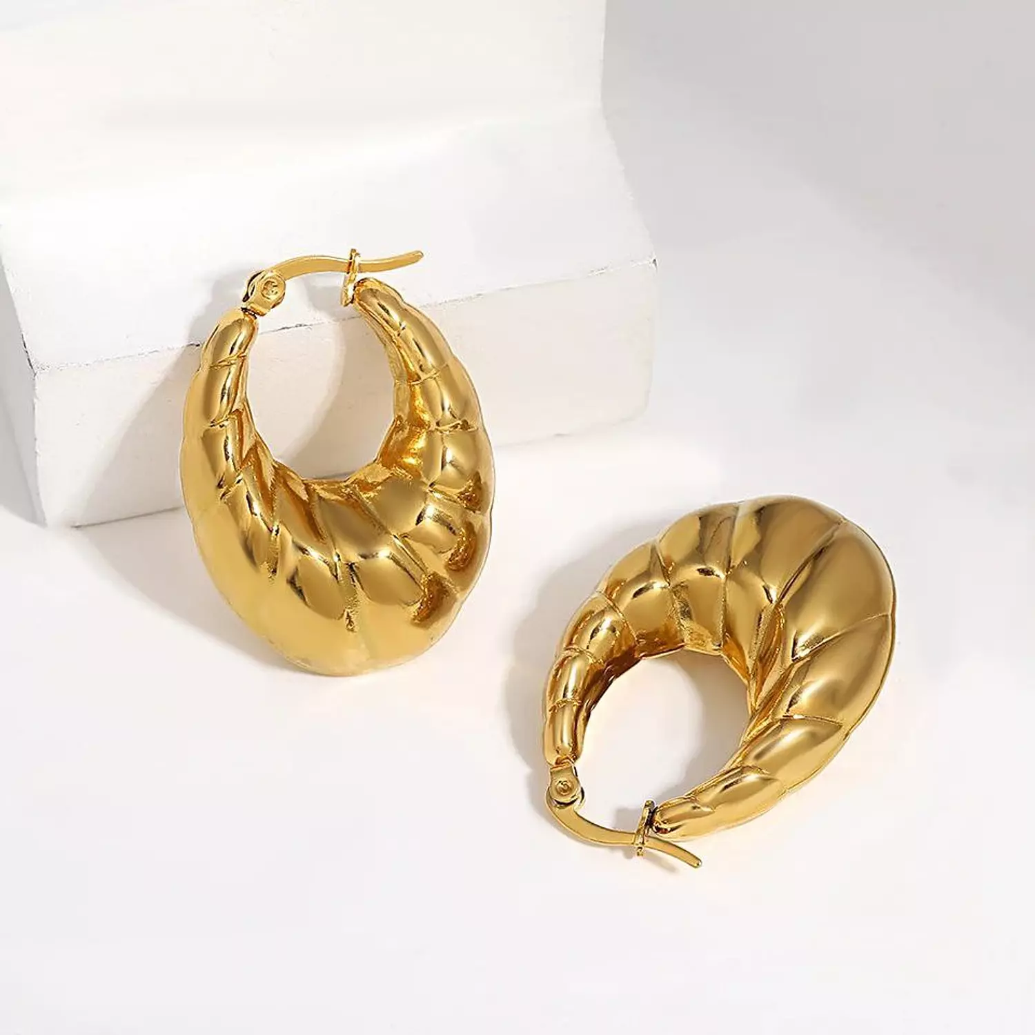 Chunky Hoops Earring  hover image
