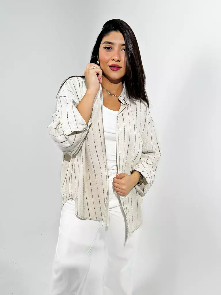 Striped Linen Shirt