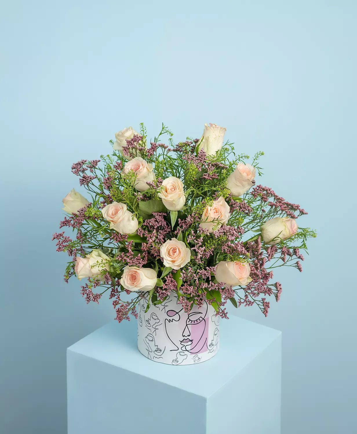 Unique Person Flower Vase hover image