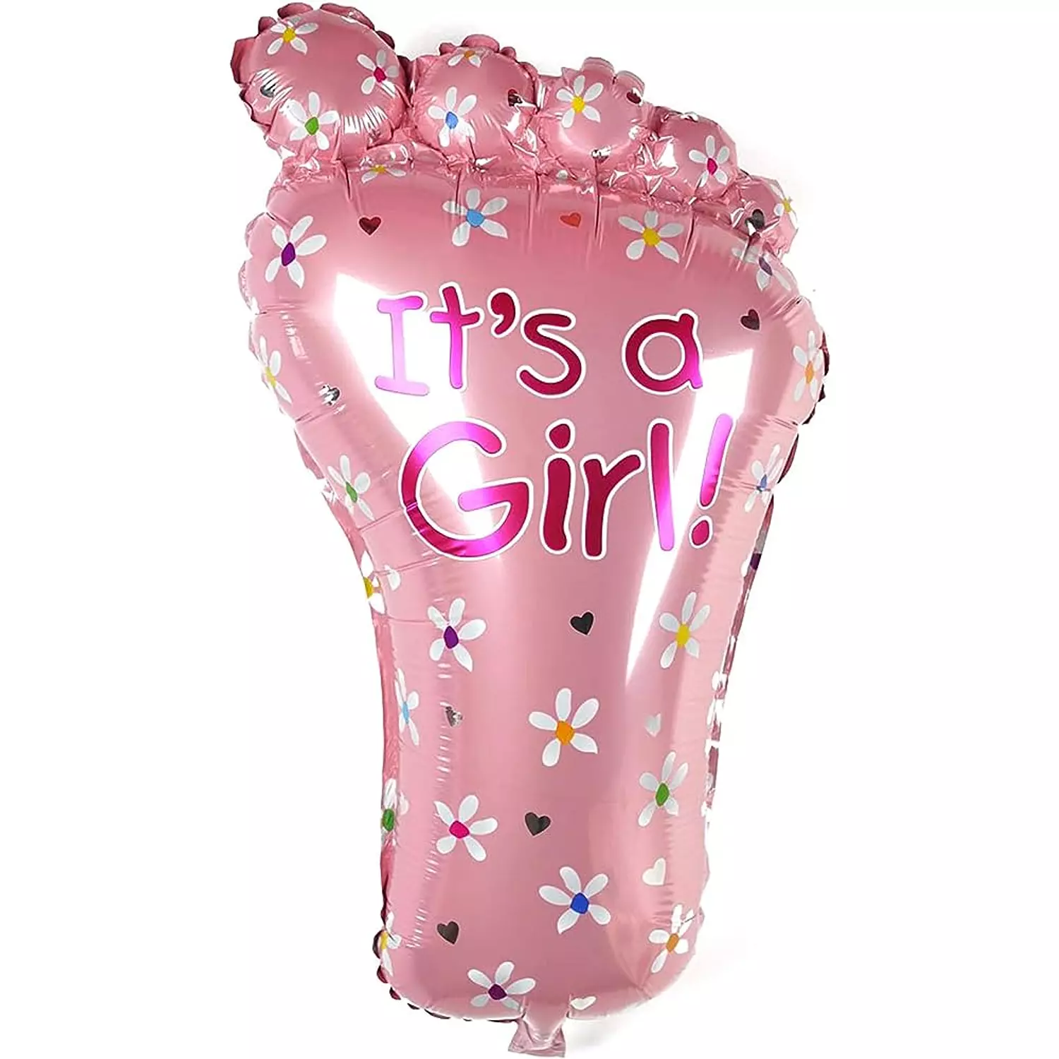 5 pcs baby girl foil balloon for baby shower décor  1