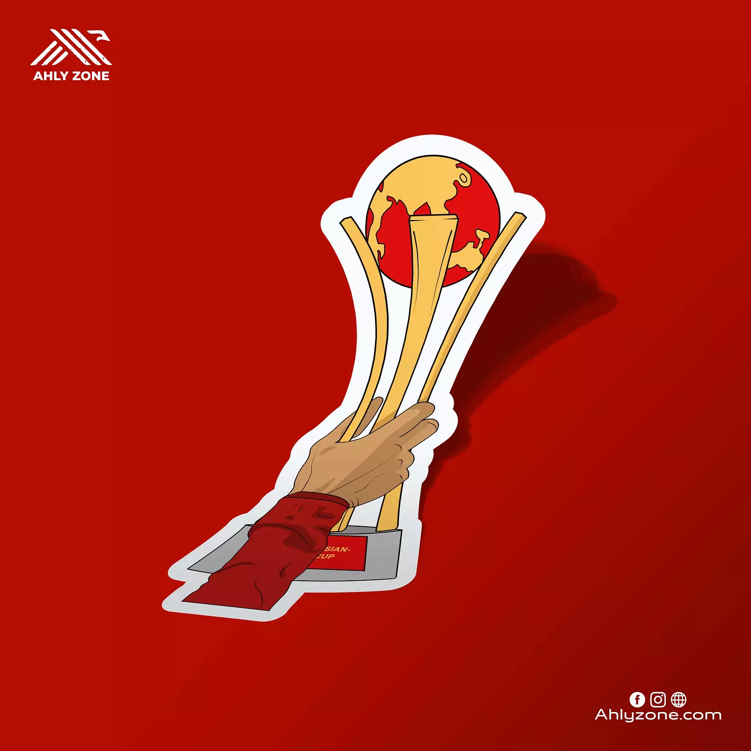 <p><strong><span style="color: rgb(204, 5, 20)">FIFA Cup Sticker</span></strong></p>