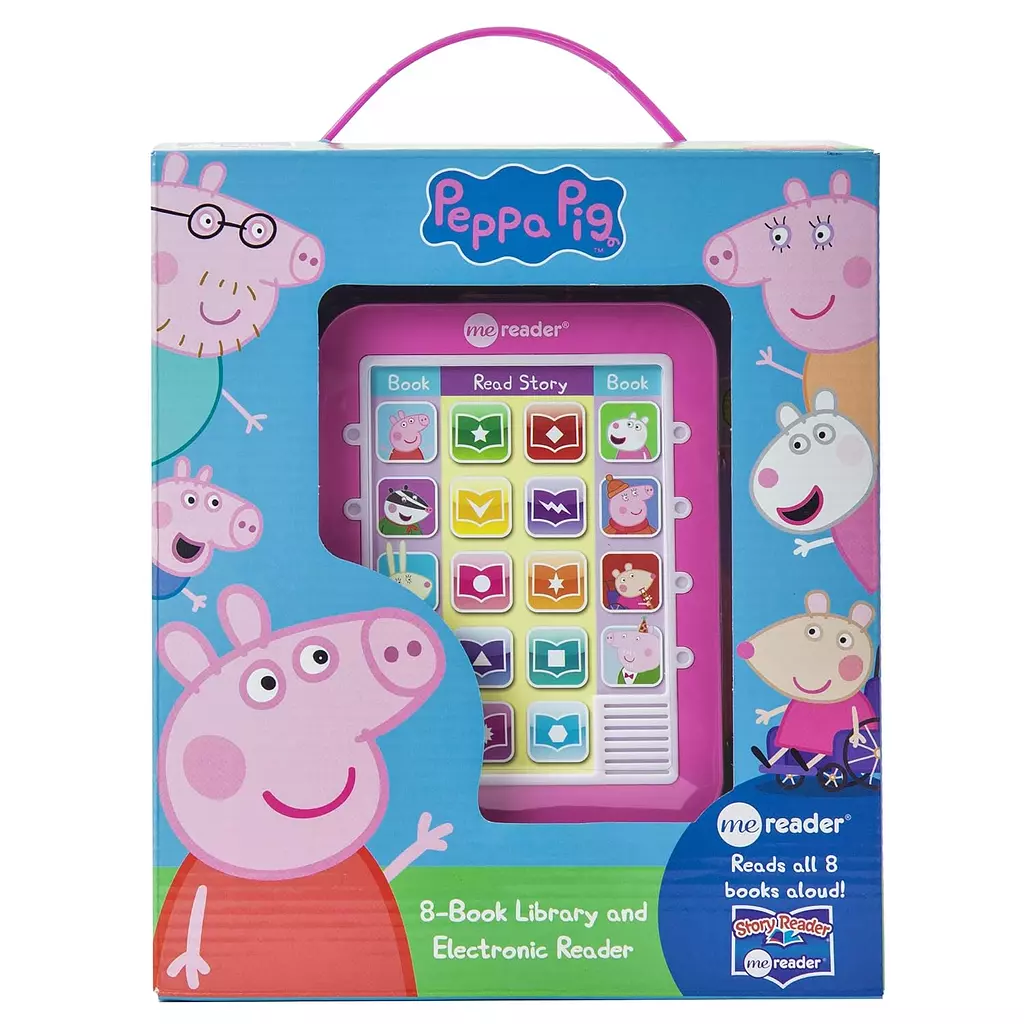 Peppa Pig - Me Reader Electronic Reader 8 Sound Book Library