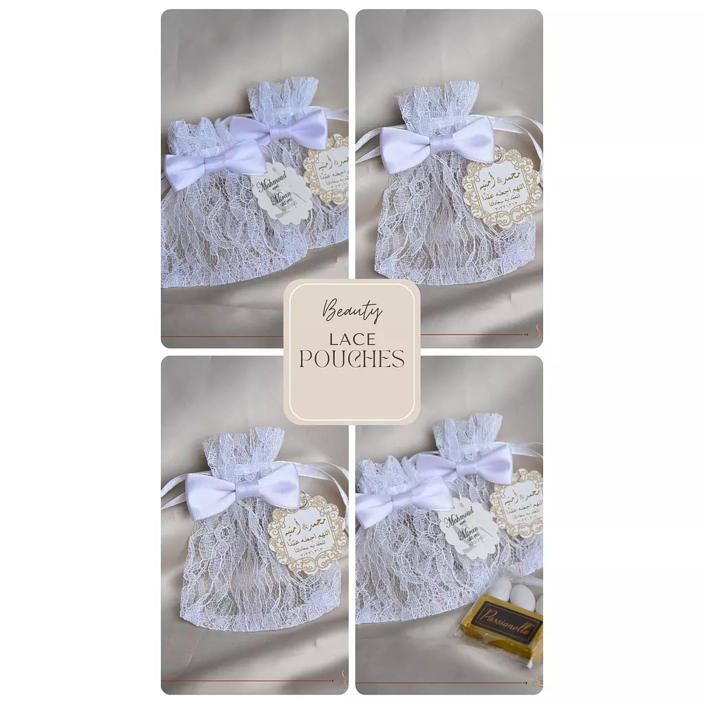 Wedding (Katbkitab) Lace Pouches 