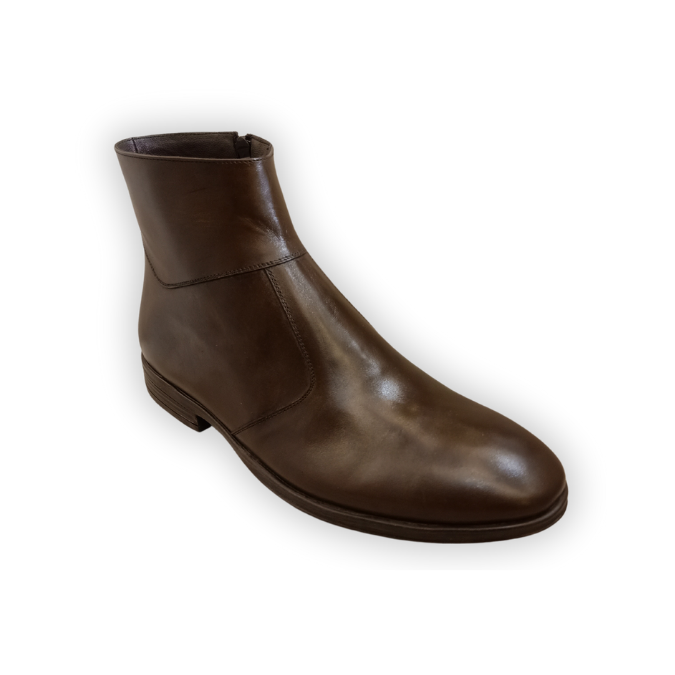 Men Leather Zipped Boot  2-2nd-img