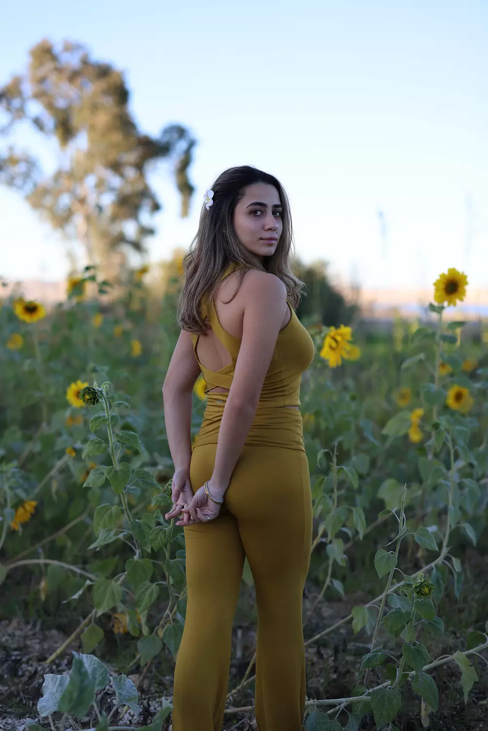 Sunflower Flare Pants 2