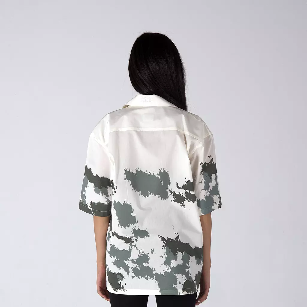 Crocodile Green Cloudy shirt