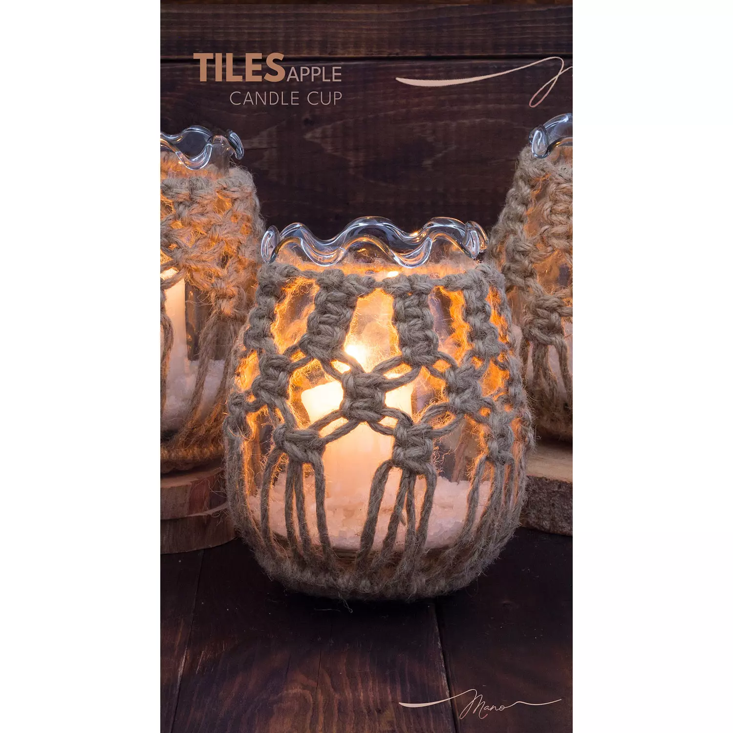 Tiles Candle Cup hover image