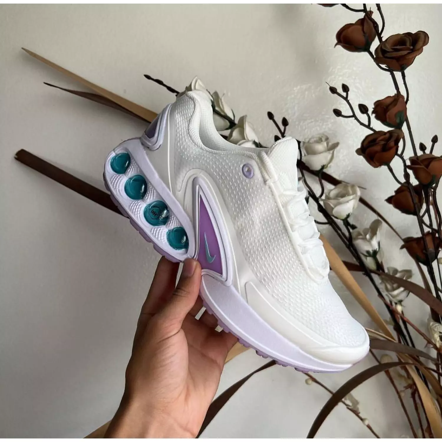 Nike Air max Dn White purple   hover image