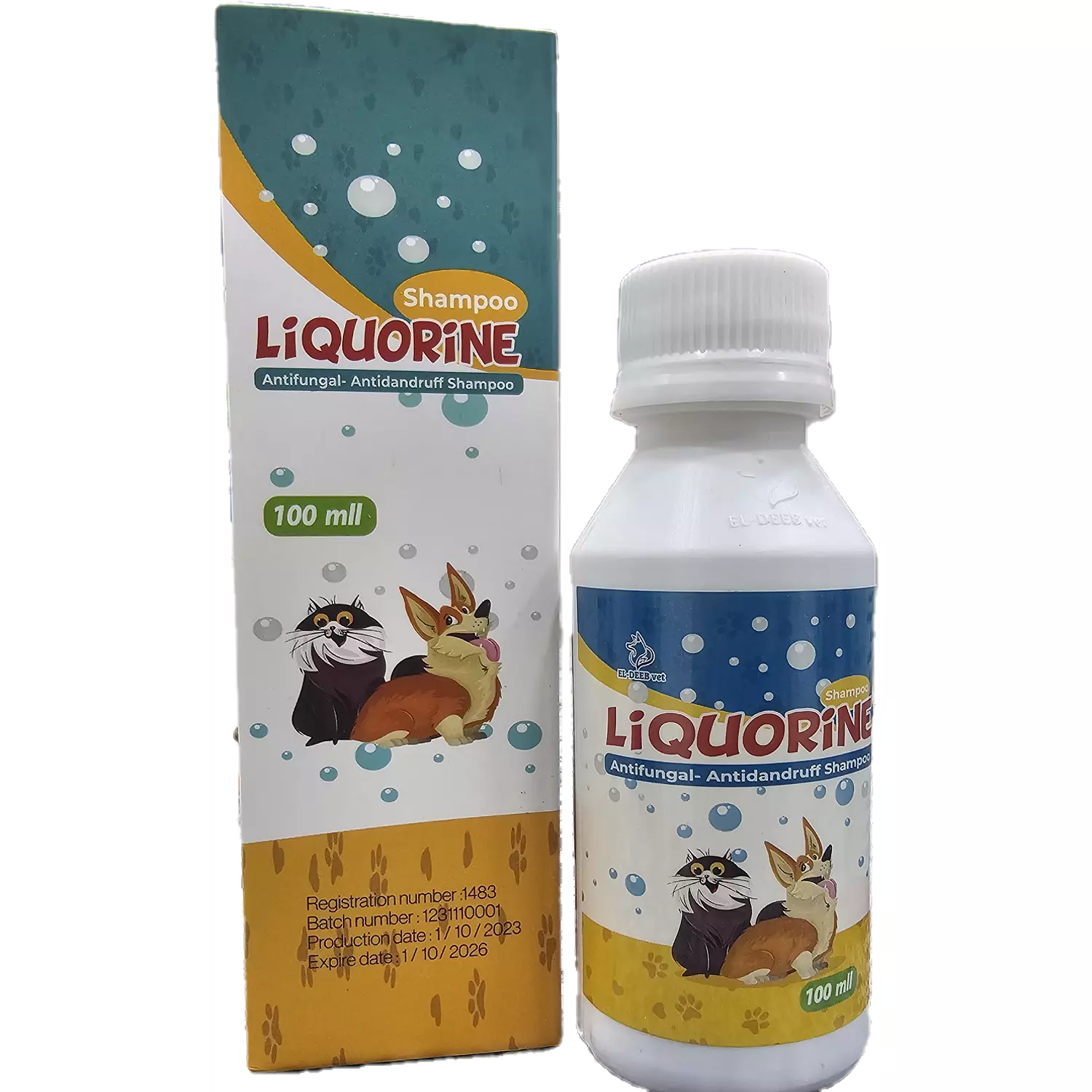 Liquorine shampoo 100 ml hover image