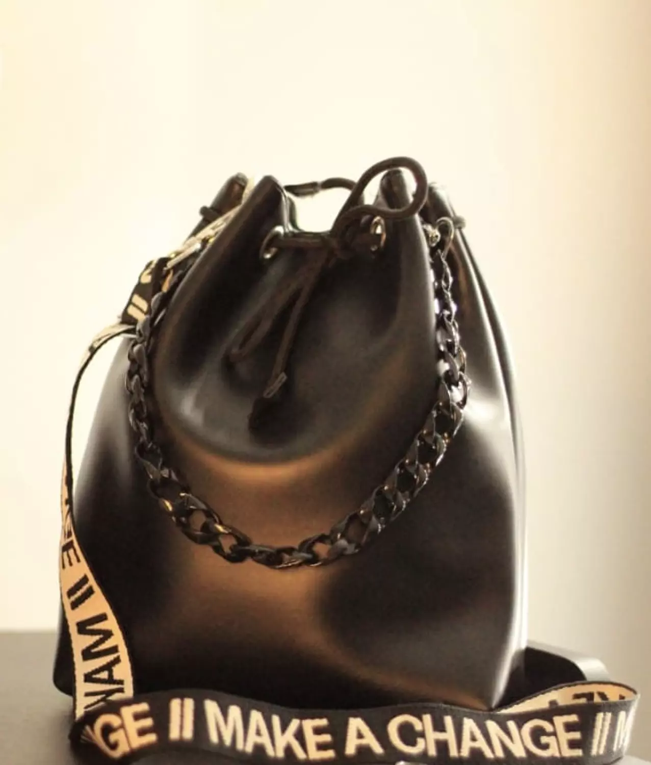 Leather Bucket bag  2