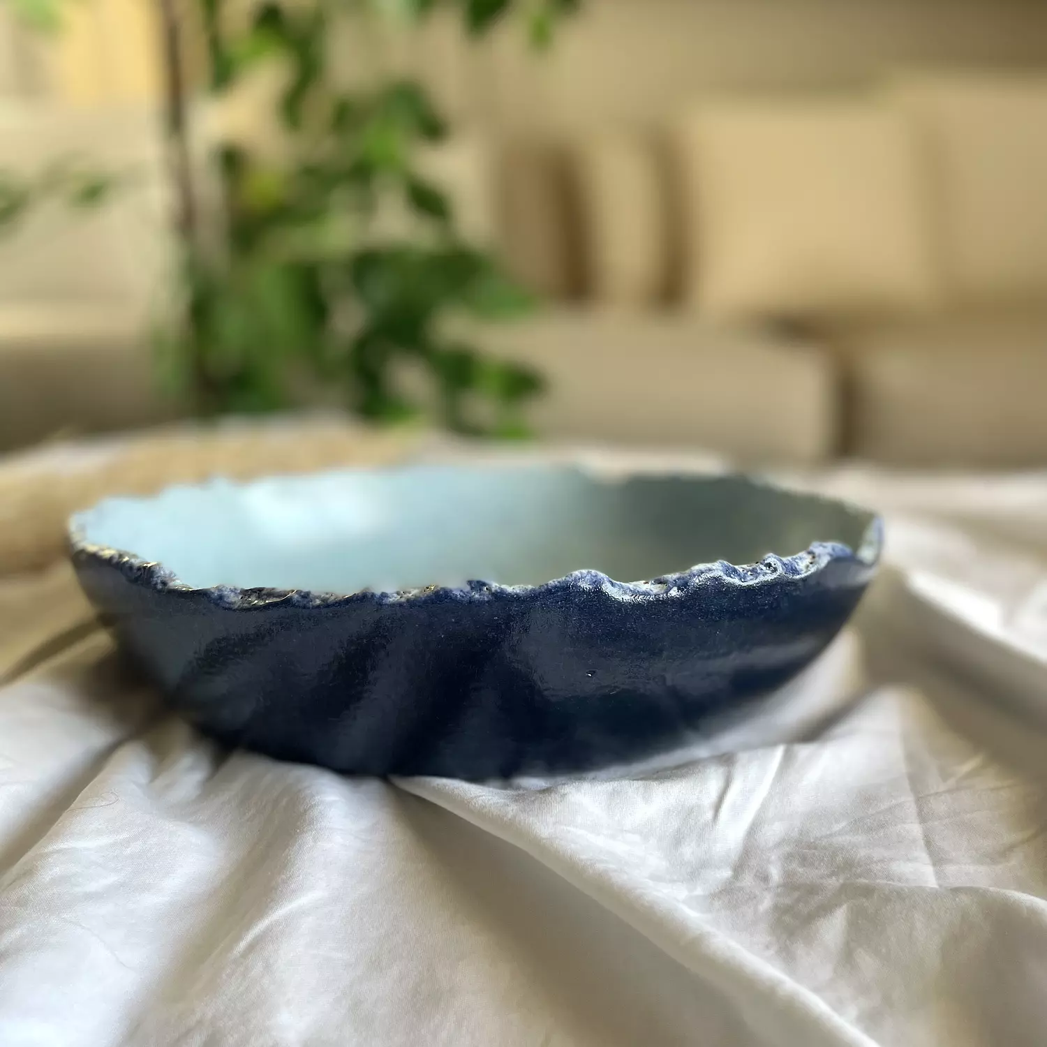 Aqua serving dish 1