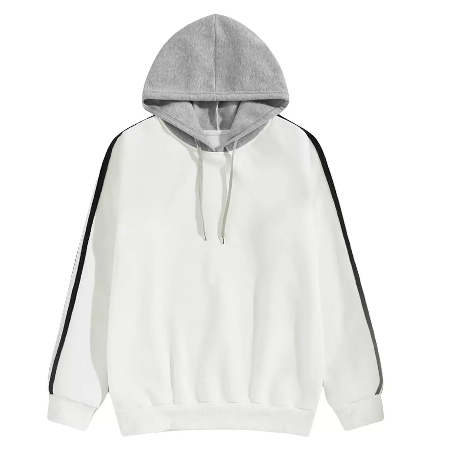 Plain white best sale hoodie mens