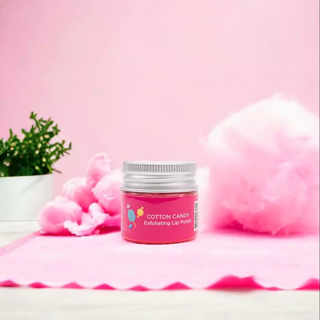 Raw African - Cotton Candy Exfoliating Lip Polish - 30 gm