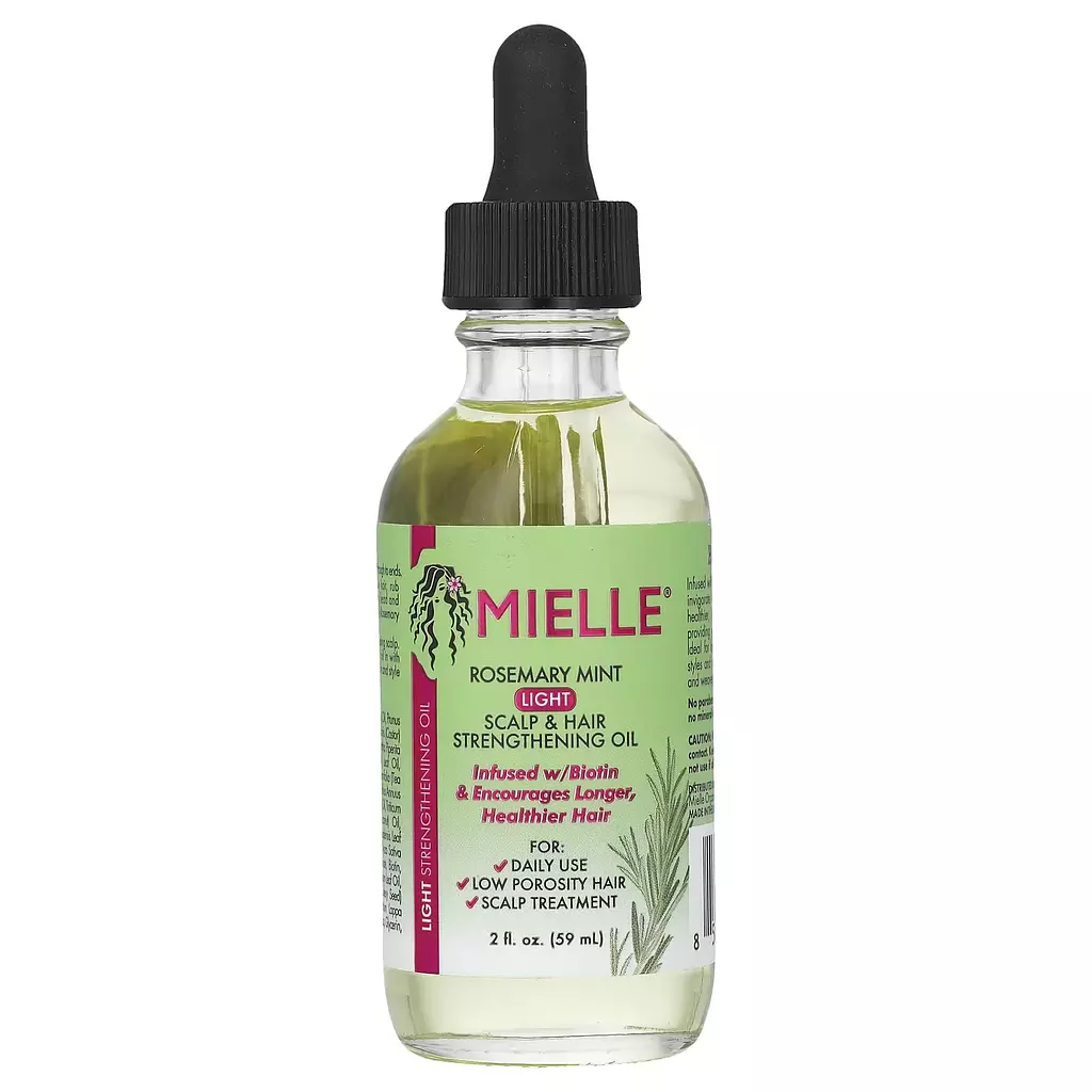 MIELLE Rosemary Mint Light Scalp & Hair Strengthening Oil