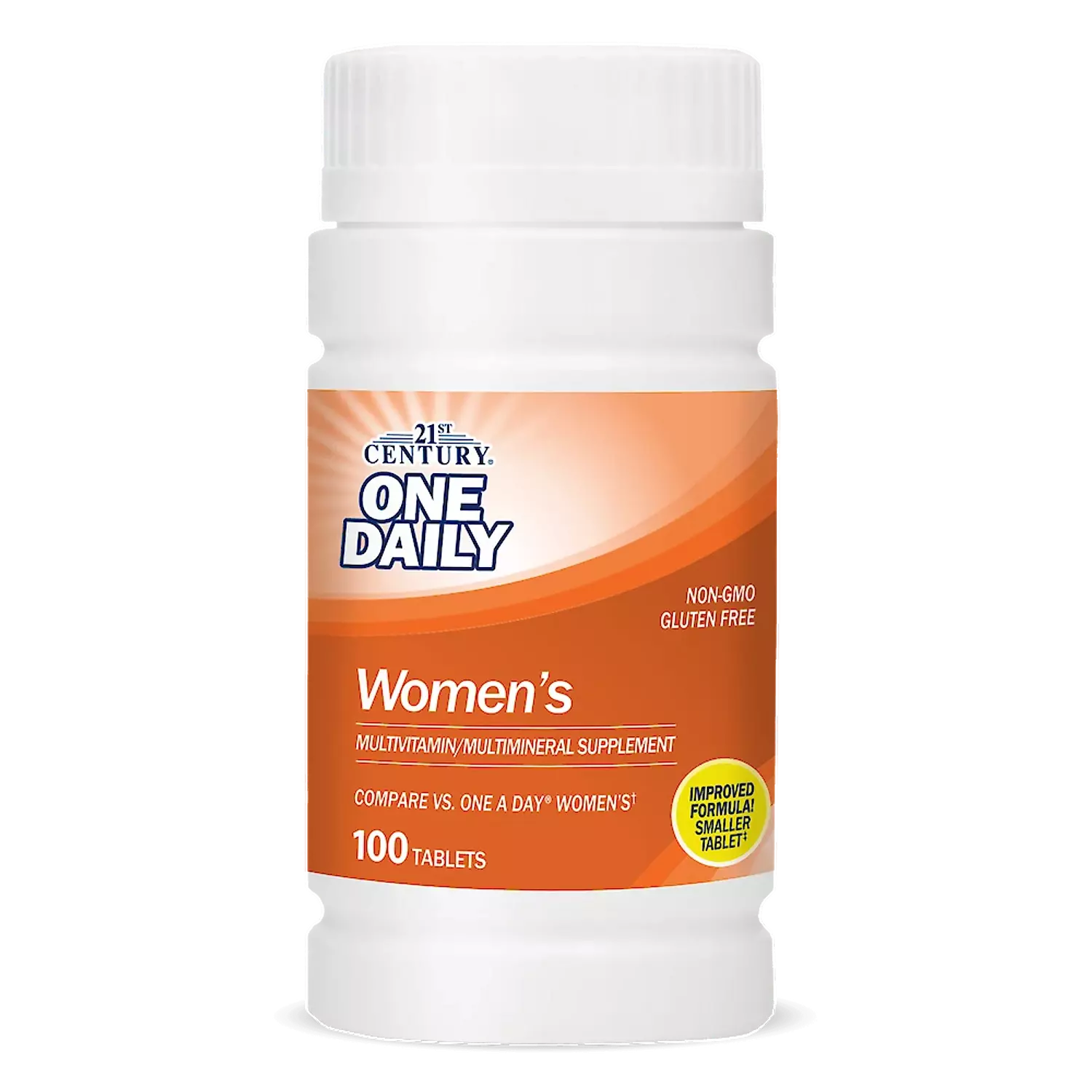 21st Century One Daily Women's multivitamin 100 tablets hover image