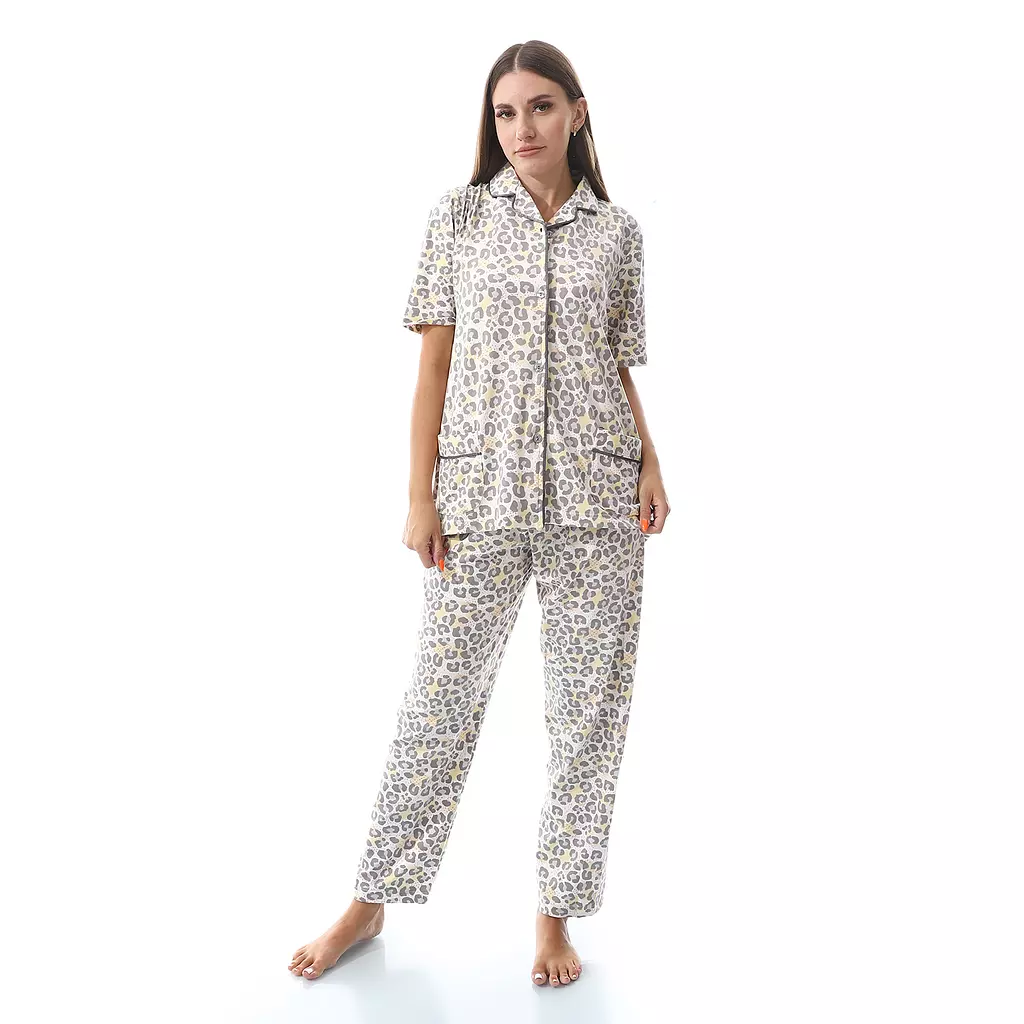 Women Jaguar Classic PJ - 2525 - Grey