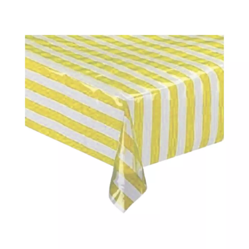 Gold Stripped Tablecloth