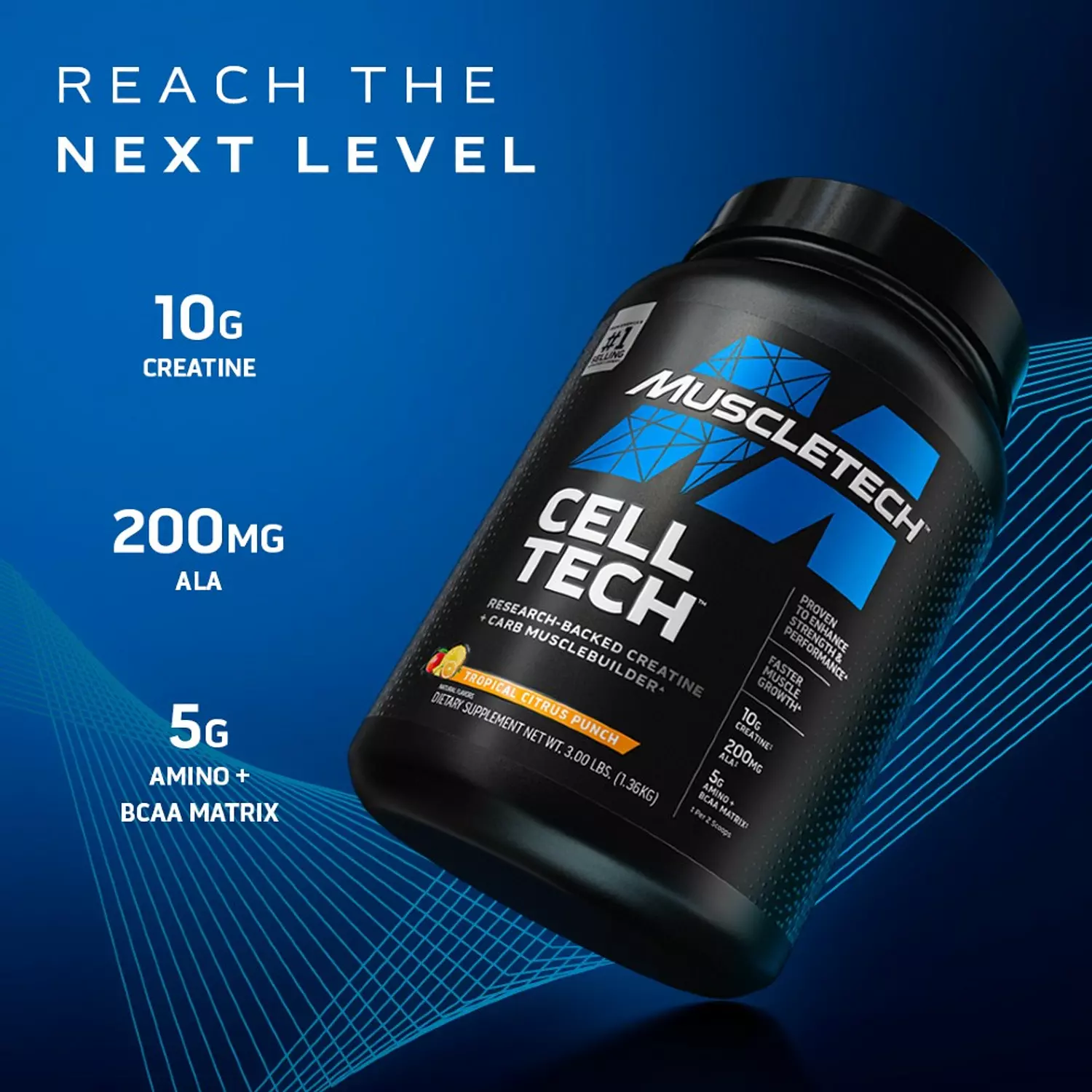 MuscleTech Cell Tech 1.4kg hover image