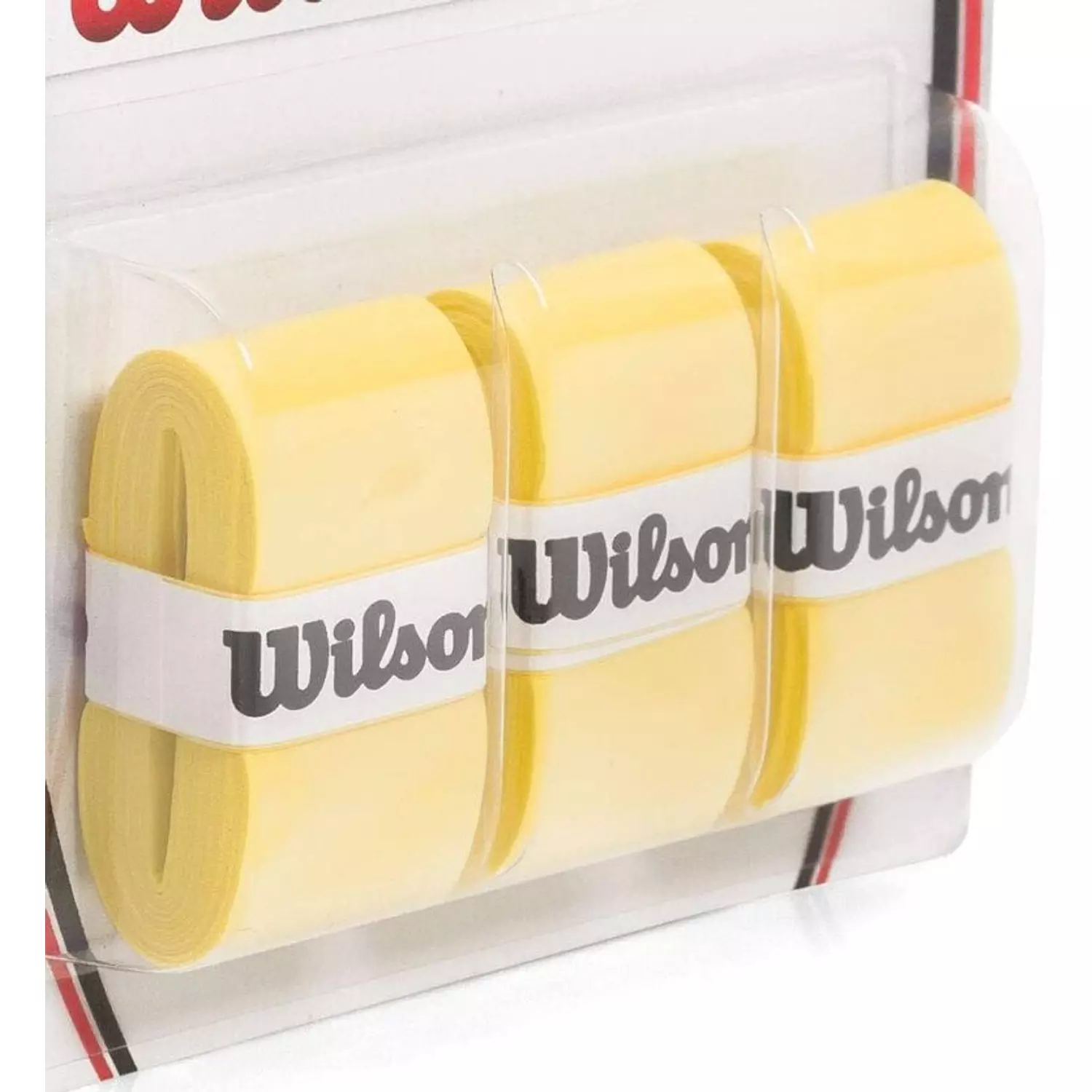 Wilson Pro Comfort Yellow Overgrip (Pack of 3)-2nd-img