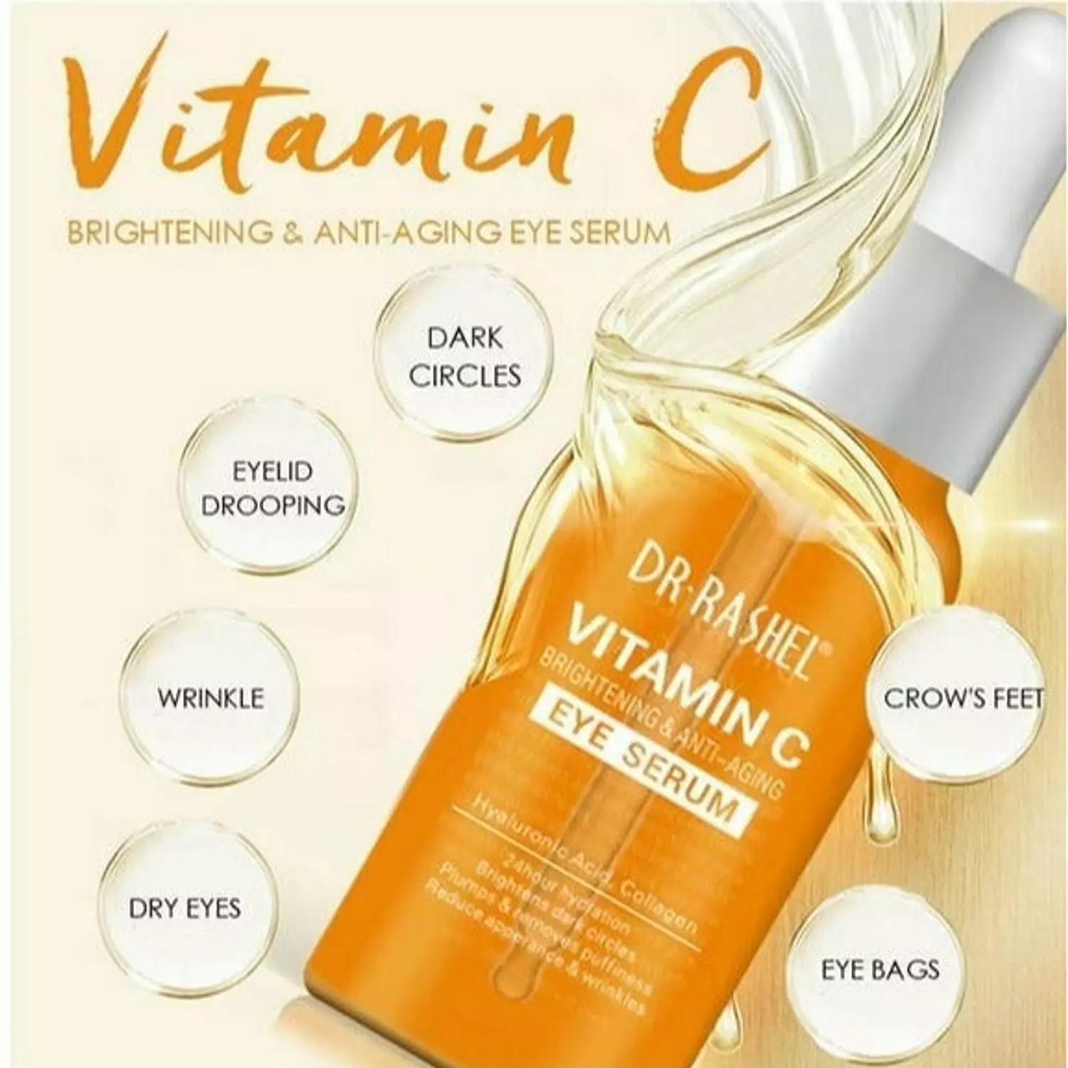 Dr. Rashel Vitamin C Eye Serum - 30 ml 1