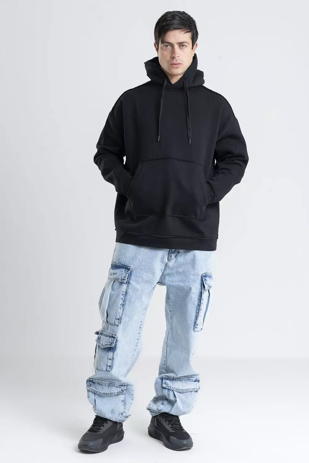 Jersey Cotton Rich Overhead Hoodie 2