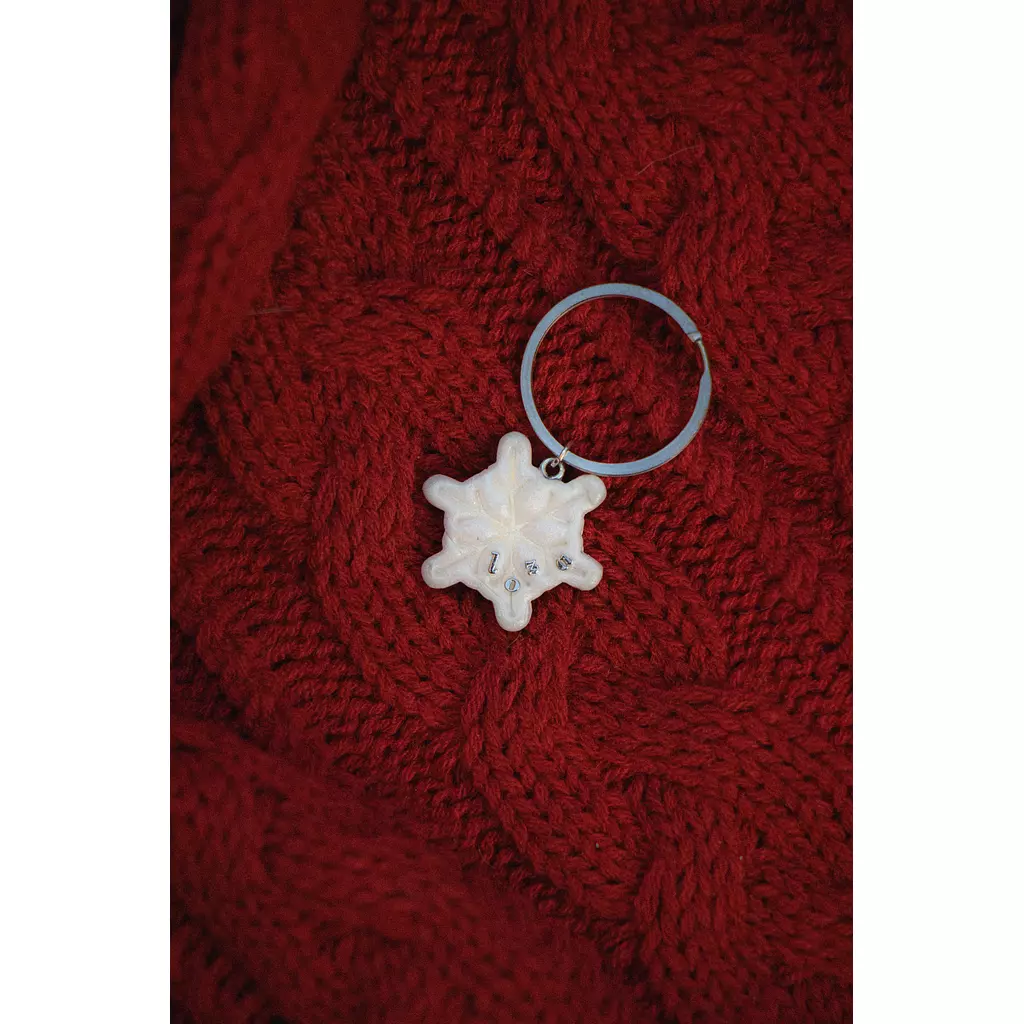 Snowflake Collar Tag