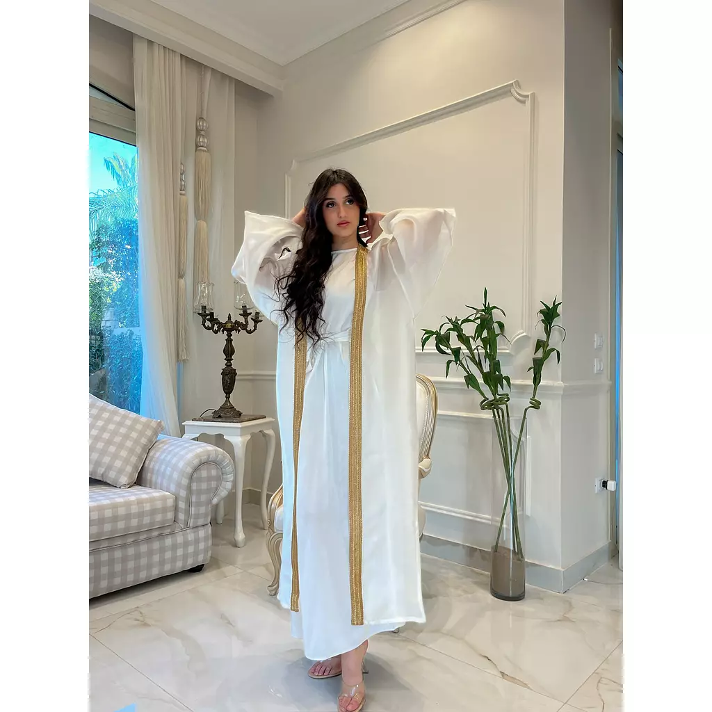 WhiteXGold Kaftan