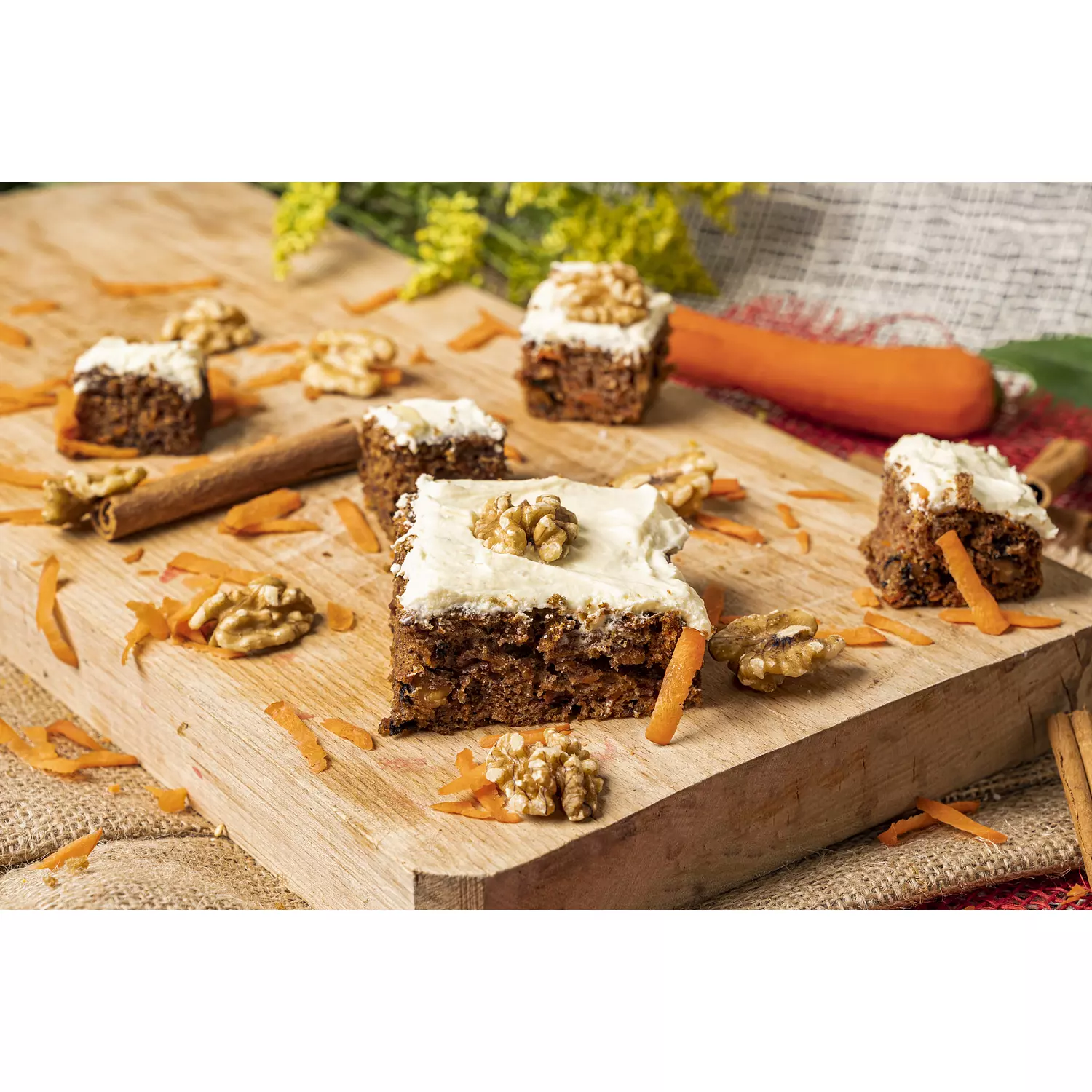 Buttecream Frosted Carrot Cake/ Carrot Sheet 2