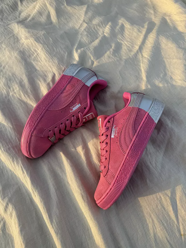 Puma Suede Dance Crew 'Pink  Silver'