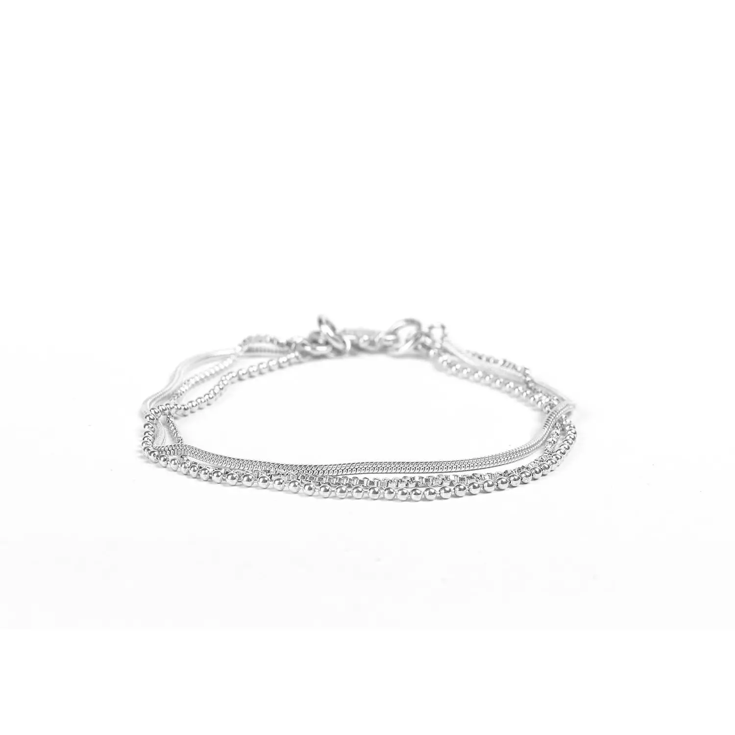 Triple Silver Bracelet-2nd-img