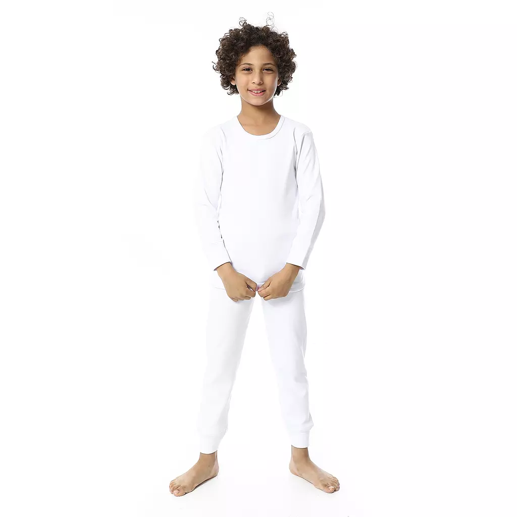 Kids Thermal Set - White