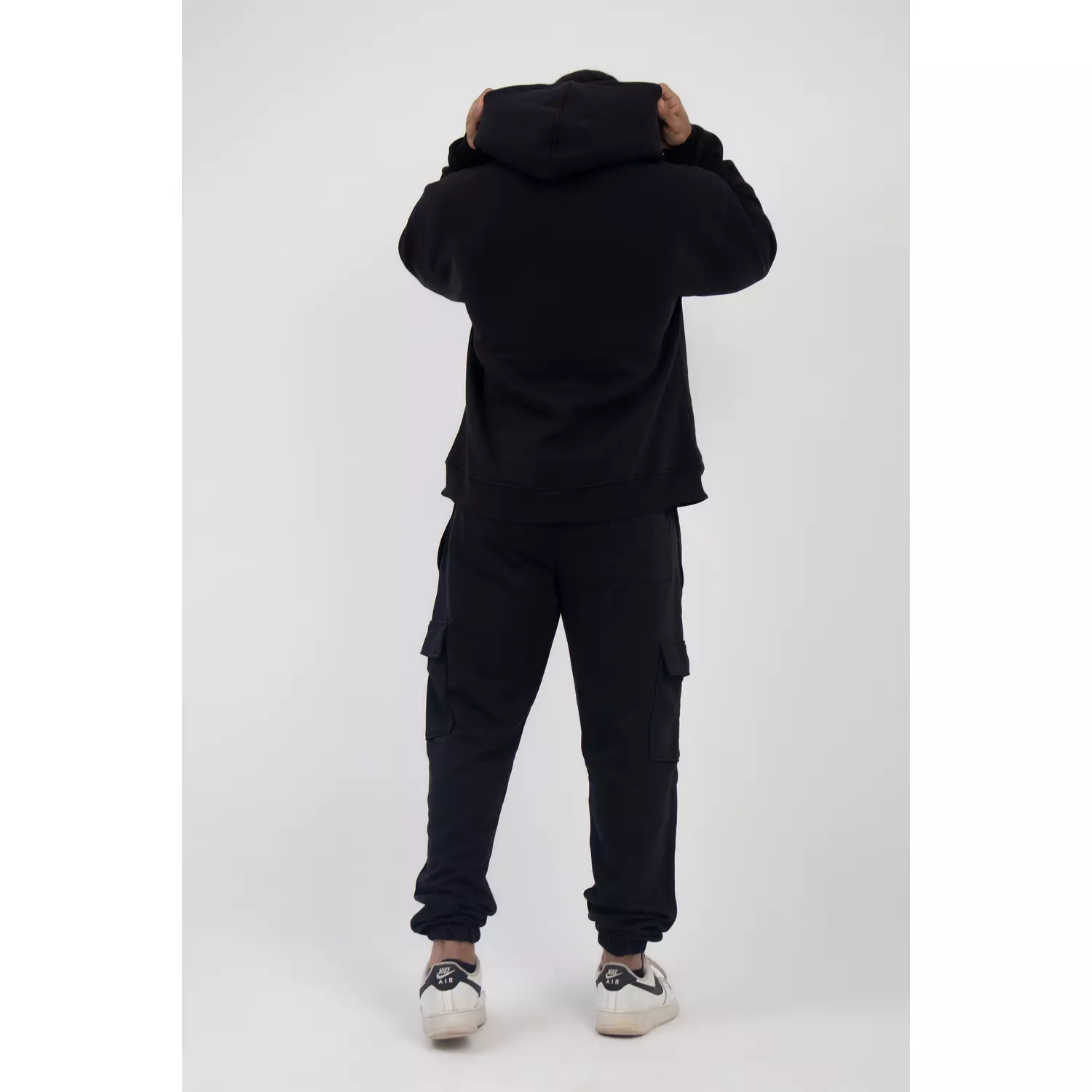 oversized Hoodie Black  2