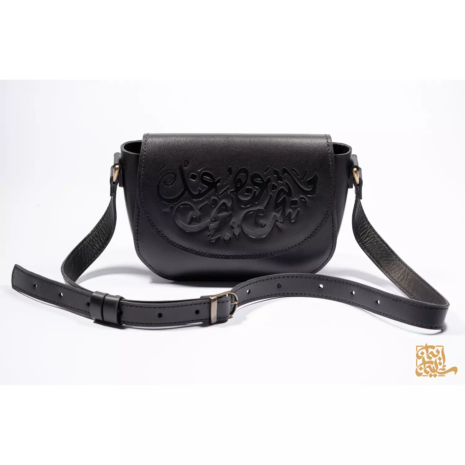  Cross Bag Arabian Font - Black 1